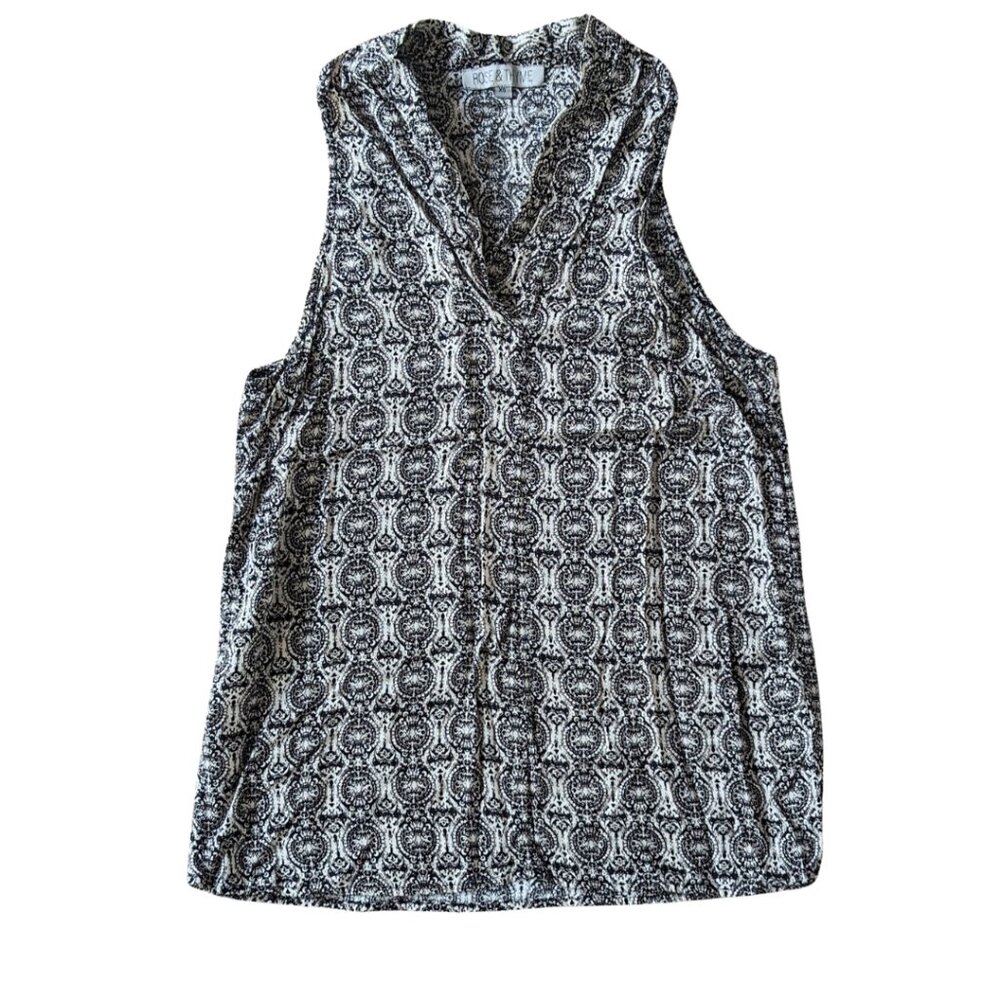 Rose & Thyme Sleeveless Shirt Size XS Excellent Condition